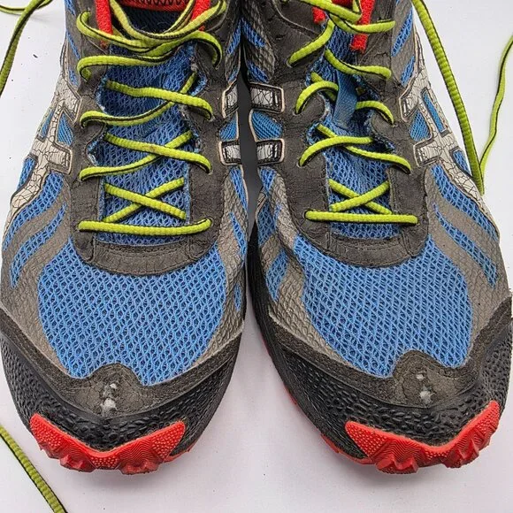 Asics Gel Fuji Racer 3 Mens Size 11.5 Blue Athletic Shoes Running Hiking Camping